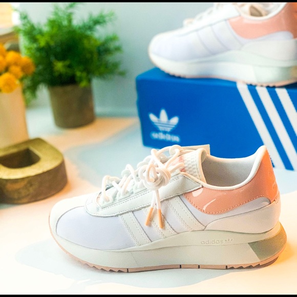 adidas Originals SL Andridge Shoes White/Vapour - Picture 2 of 8